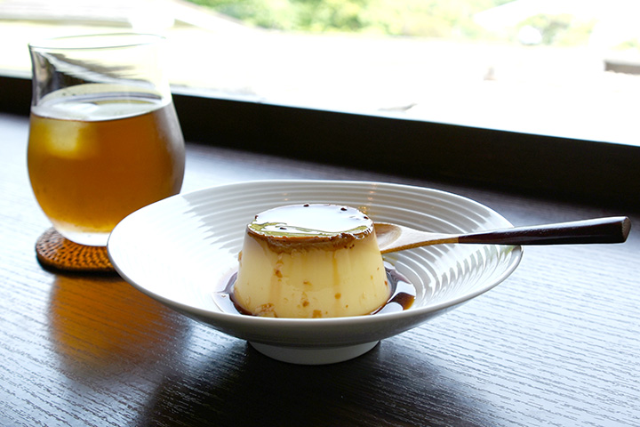 明礬 岡本屋旅館 元祖地獄蒸しプリン