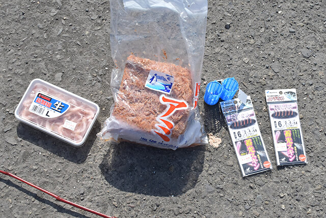 釣り具の山下で買ったもの