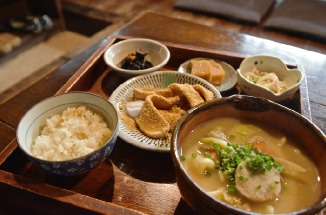 別府 甘味茶屋 団子汁