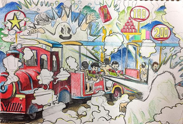幽〜湯〜列車 熊八ゾンビハンティング!