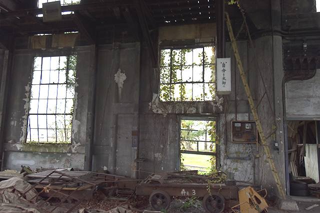 豊後森機関庫 内部