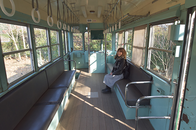 佐野植物公園　路面電車