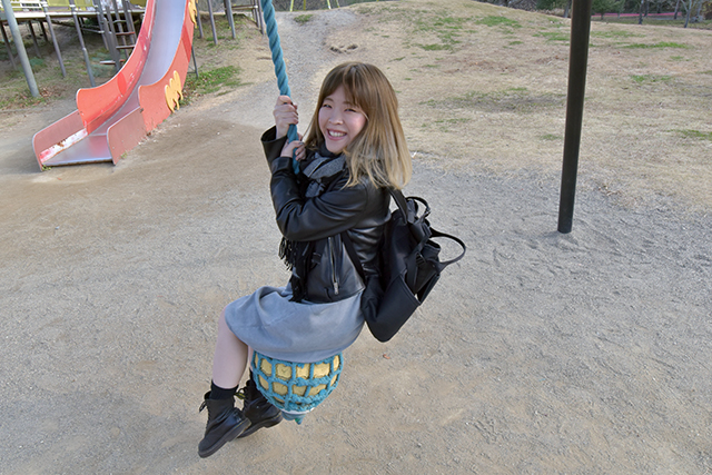 佐野植物公園　ブランコ