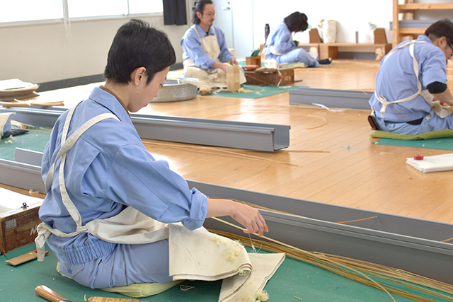 大分県立竹工芸訓練センター 基本課題