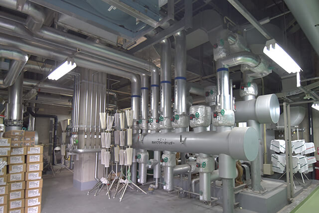 うみたまご 海水の温度を調整