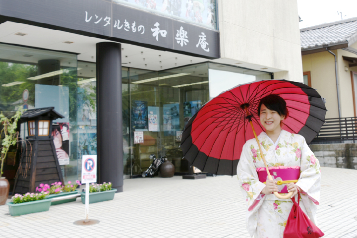 杵築　レンタルきもの　和楽庵