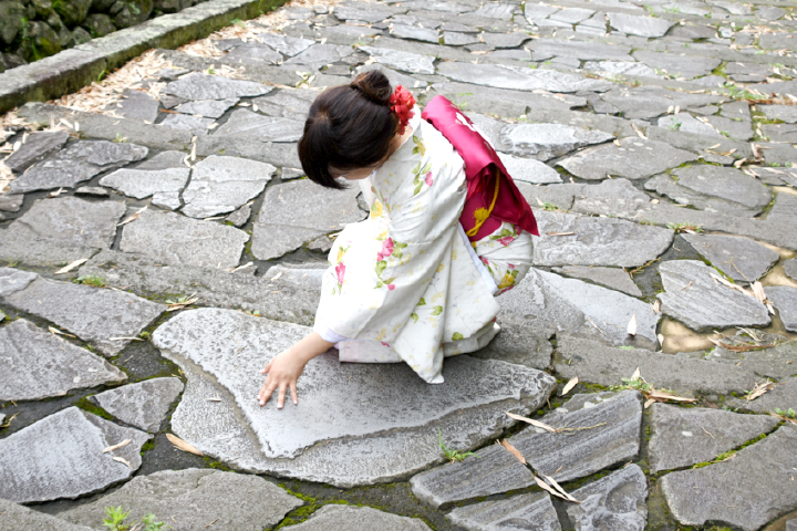 杵築　勘定場の坂