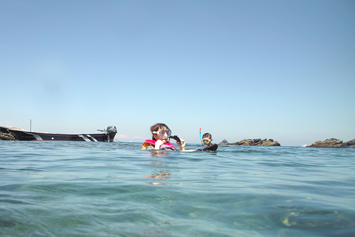 シュノーケリング