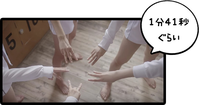 シンフロ部の円陣