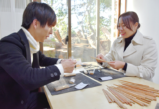 箸屋一膳 箸づくり