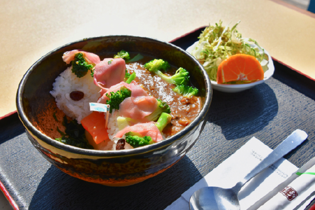 床木ダムカレー