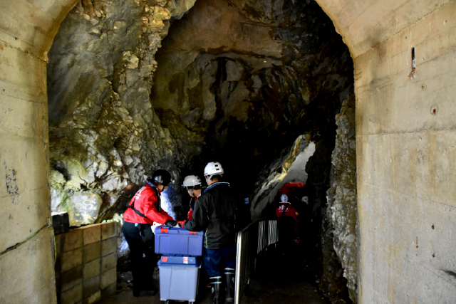 稲積水中鍾乳洞 日本文理大学工学部機械電気工学科・稲川研究室