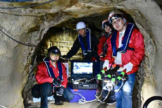 稲積水中鍾乳洞 日本文理大学・稲川研究室