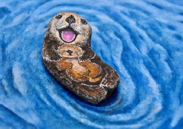 日出 石ころたちの動物園　ラッコ