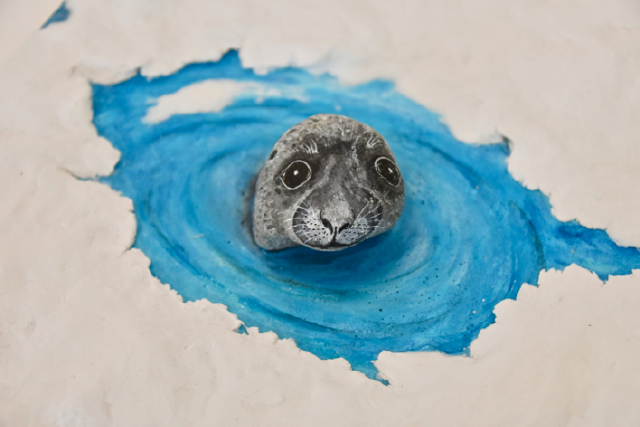 日出 石ころたちの動物園　ラッコ