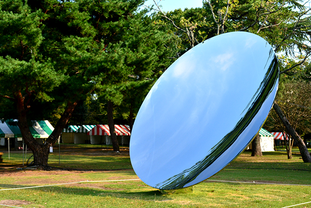 アニッシュ・カプーア IN 別府 Sky Mirror（スカイミラー）