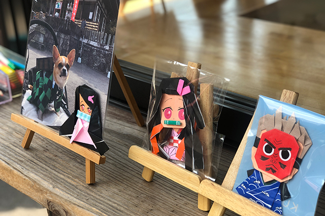 鬼滅の刃の聖地が別府に！-八幡竈門神社- おりがみ