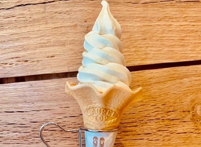Shiitake stand CONON ソフトクリーム