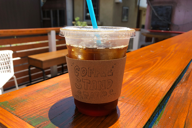 Coffee Stand Stairs　アイスコーヒー