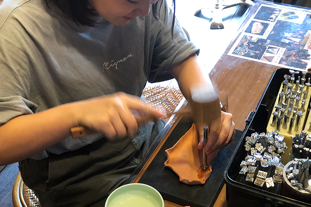 FAR EAST HORIZON 刻印体験