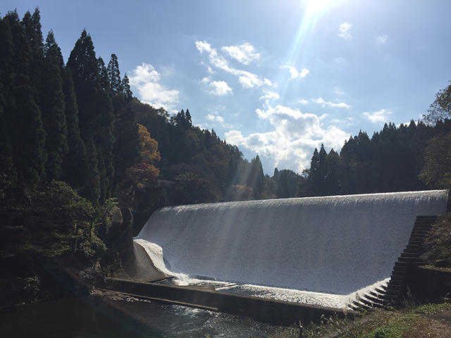 日本一美しいダム 白水ダム