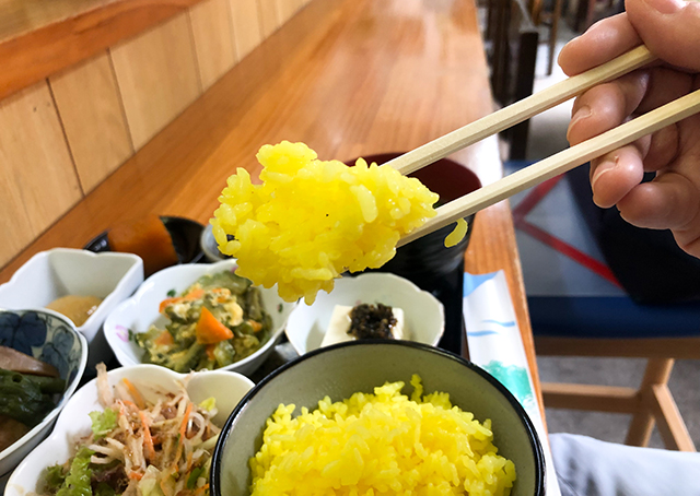 国内生産量、日本一！　百年続く竹田式サフラン さふらんごはん