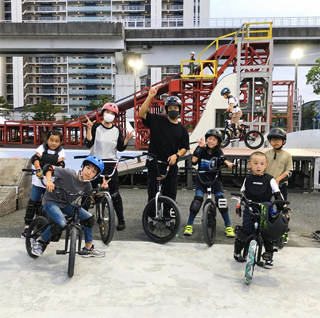 BMXプロライダー 勅使川原 大地さん