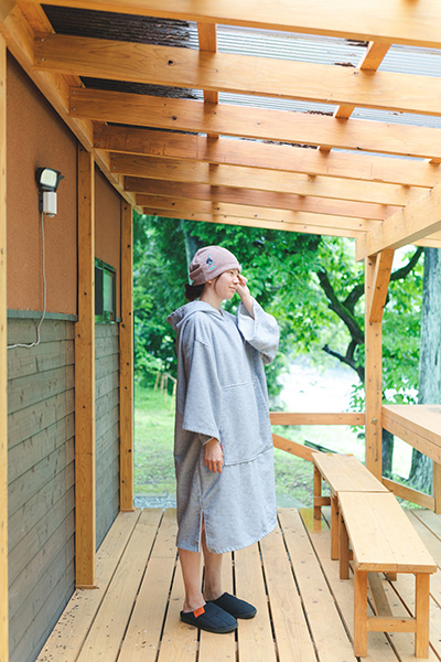 「ロッジきよかわ」サウナ