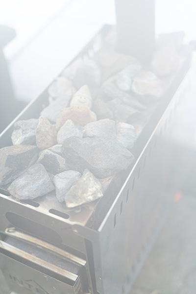 「ロッジきよかわ」サウナ