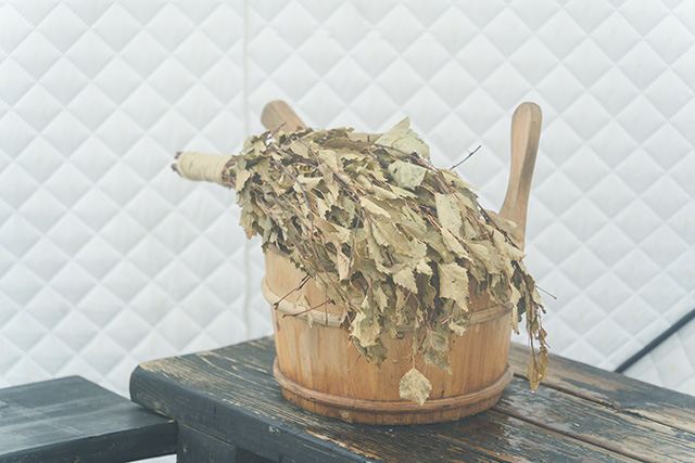 「ロッジきよかわ」サウナ