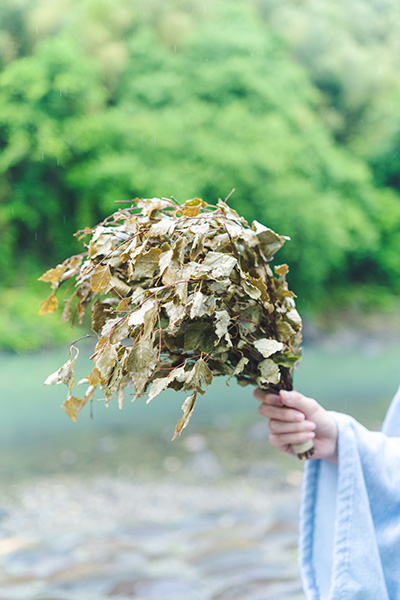 「ロッジきよかわ」サウナ