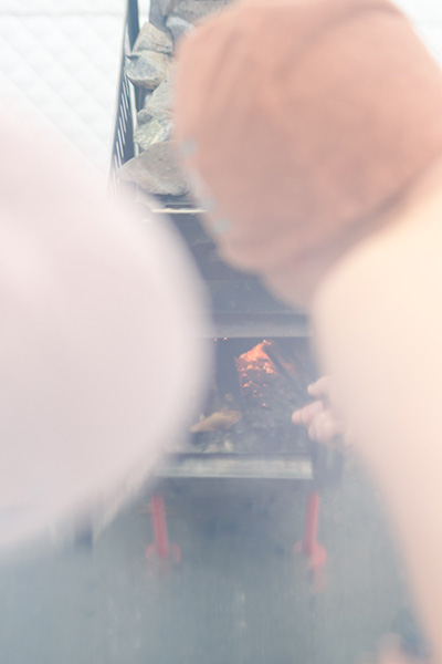 「ロッジきよかわ」サウナ