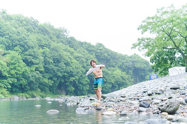 「ロッジきよかわ」サウナ