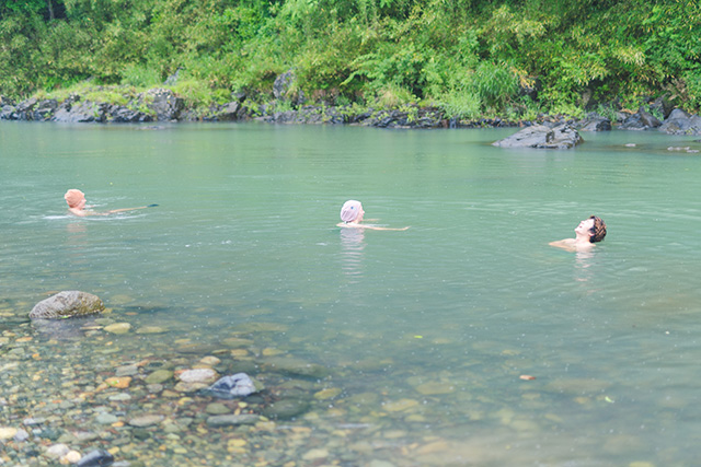 「ロッジきよかわ」サウナ