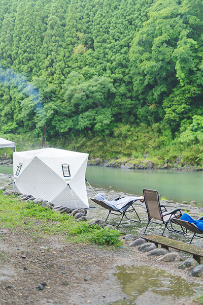 「ロッジきよかわ」サウナ