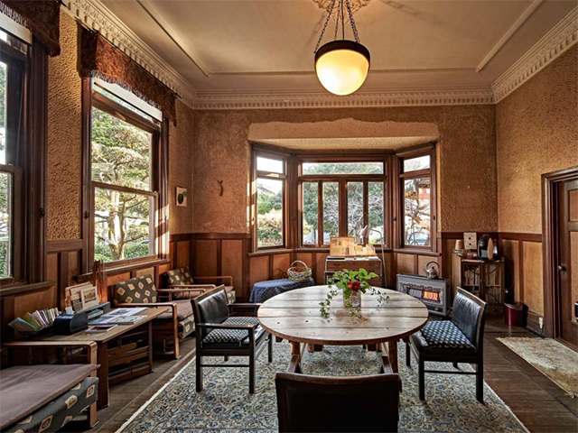 ホンモノレトロで時間旅行しよう 別府市 山田別荘 応接間