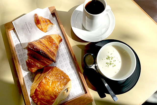 ゆふいんブランチ カフェラリューシュ 季節のスープ