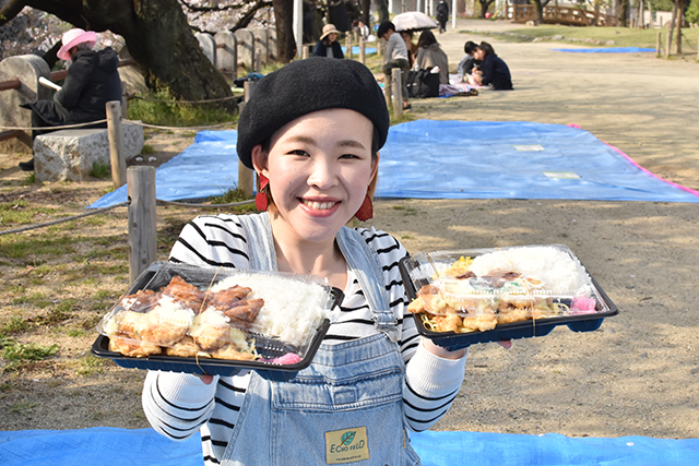 あっぷる デカ盛り弁当