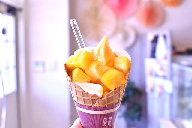 ひんやりスイーツ Le Vent Frais ソフトクリーム