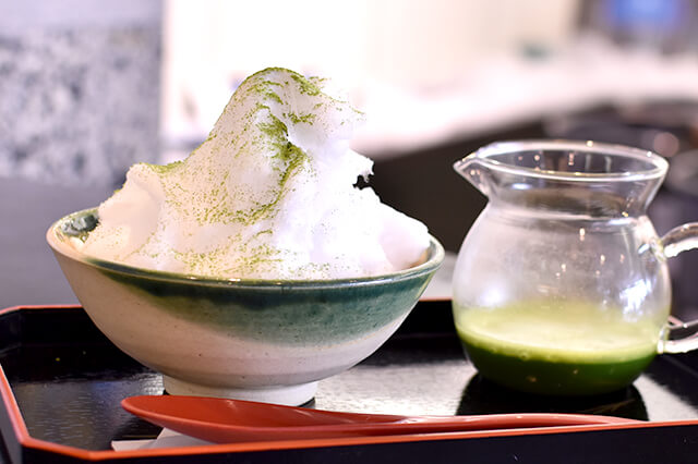 ひんやりスイーツ ばらえTEA若竹園 綿雲アフォガード