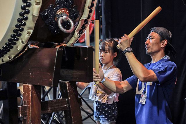 DRUM TAO 夏フェス ワークショップ