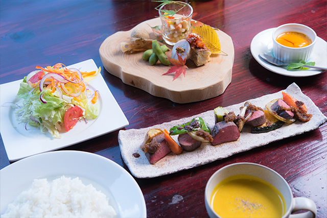 ゲストハウスLAMP(ランプ)豊後大野 ジビエ料理