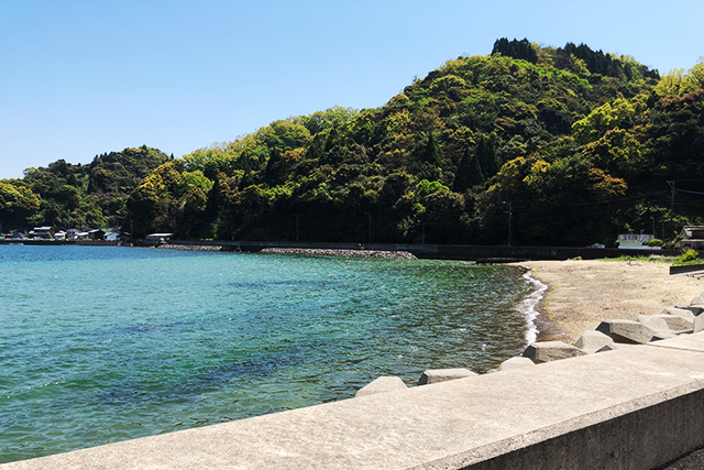 五感で感じる島時間-九州オルレ さいき・大入島-　白浜海岸