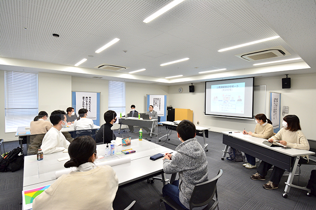 企業×大学生 日本初!?のインターンシップミーティング