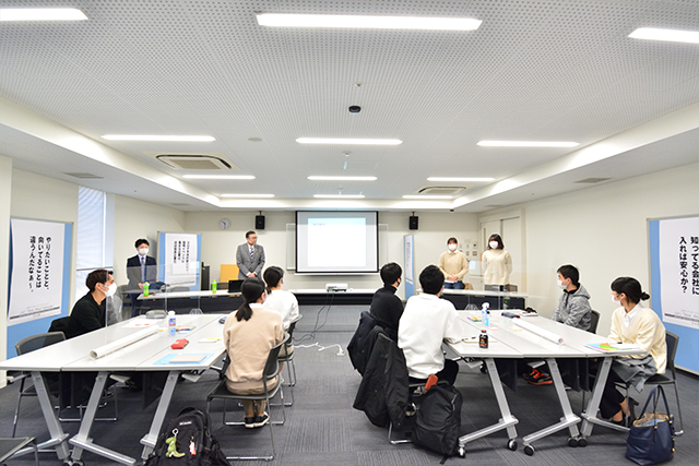企業×大学生 日本初!?のインターンシップミーティング