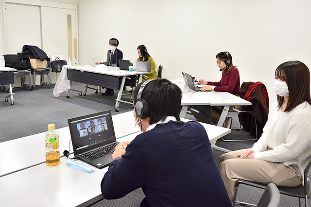 企業×大学生 日本初!?のインターンシップミーティング
