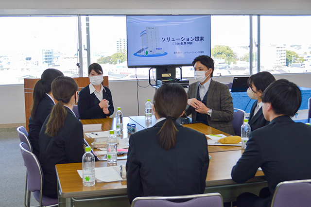 企業へのコンサルティングを体験!インターンシップ潜入レポート 株式会社豊和銀行