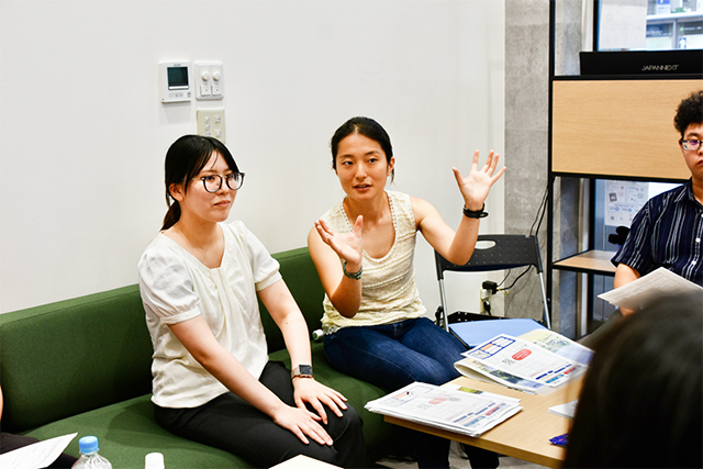 教えて！就活とお仕事のリアルなお話。　若手社員と学生の交流会“キャリアトークカフェ”
