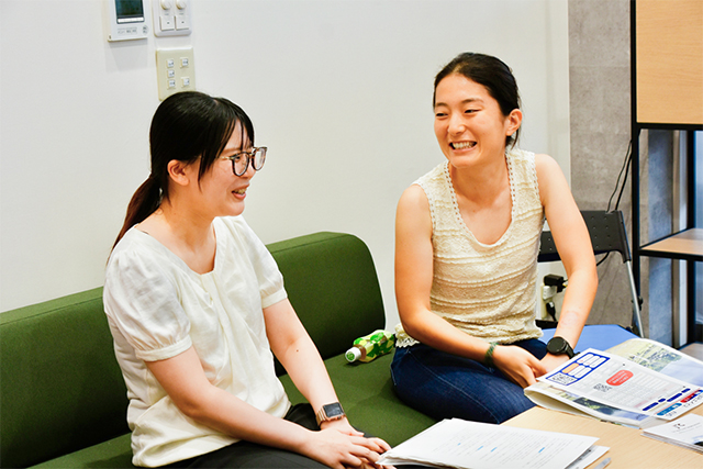 教えて！就活とお仕事のリアルなお話。　若手社員と学生の交流会“キャリアトークカフェ”