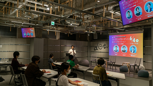 天神 カフェ＆コミュニティスペース「dot.（ドット）」